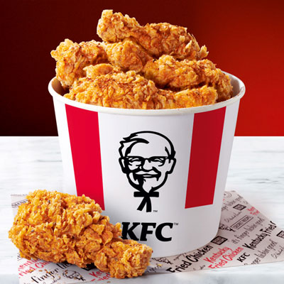 "Peri Peri 5 Leg Piece Bucket  (KFC) - Click here to View more details about this Product